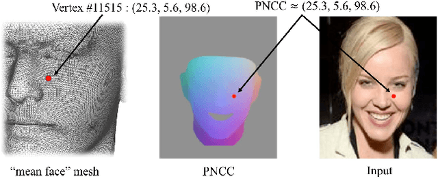 Figure 3 for Pix2face: Direct 3D Face Model Estimation