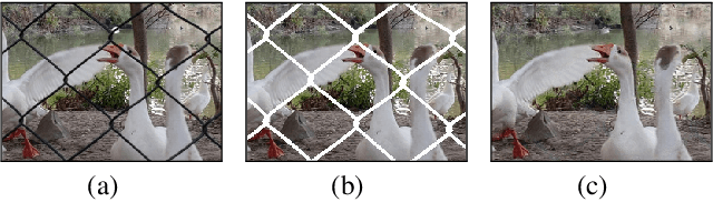 Figure 1 for Fully Automated Image De-fencing using Conditional Generative Adversarial Networks