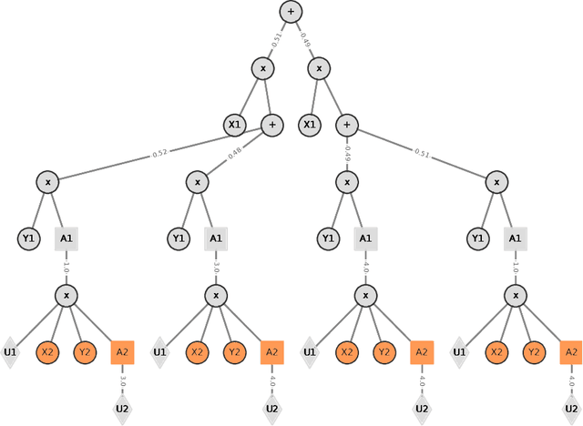 Figure 1 for Recurrent Sum-Product-Max Networks for Decision Making in Perfectly-Observed Environments