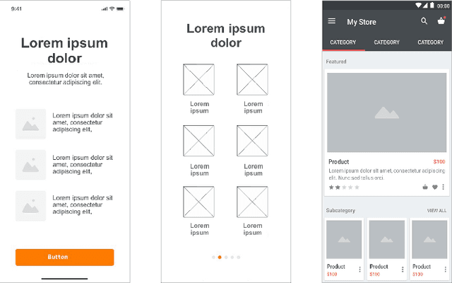 Figure 4 for VINS: Visual Search for Mobile User Interface Design