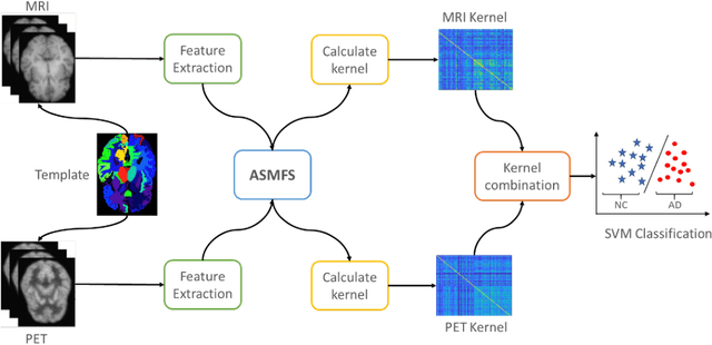 Figure 1 for ASMFS: Adaptive-Similarity-based Multi-modality Feature Selection for Classification of Alzheimer's Disease