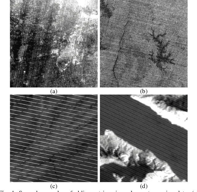 Figure 1 for Oblique Stripe Removal in Remote Sensing Images via Oriented Variation
