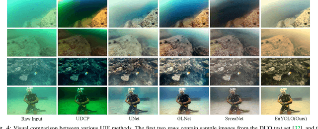 Figure 4 for A Real-Time Framework for Domain-Adaptive Underwater Object Detection with Image Enhancement