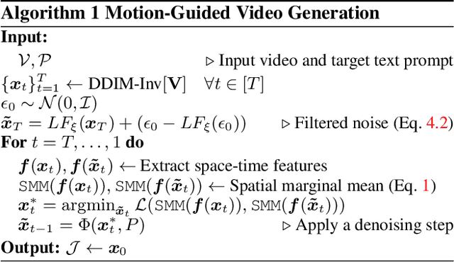 Figure 4 for Space-Time Diffusion Features for Zero-Shot Text-Driven Motion Transfer