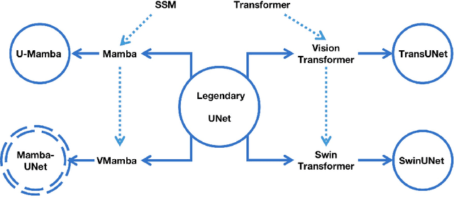 Figure 1 for Mamba-UNet: UNet-Like Pure Visual Mamba for Medical Image Segmentation