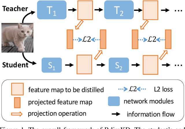 Figure 1 for RdimKD: Generic Distillation Paradigm by Dimensionality Reduction