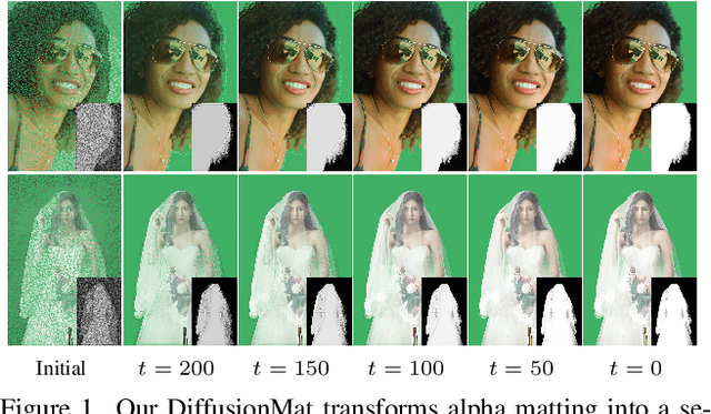 Figure 1 for DiffusionMat: Alpha Matting as Sequential Refinement Learning