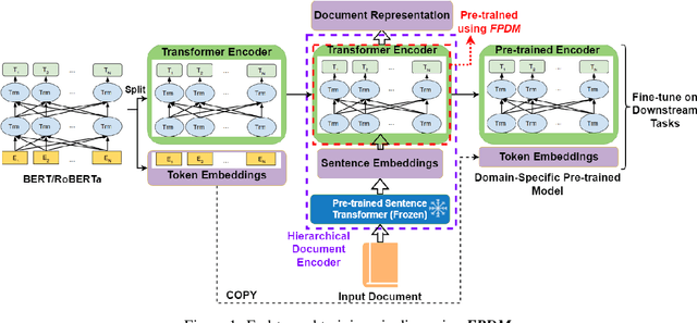 Figure 1 for $FPDM$: Domain-Specific Fast Pre-training Technique using Document-Level Metadata