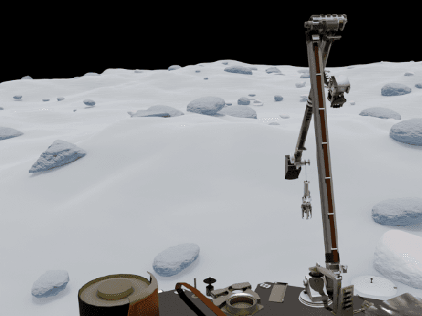 Figure 1 for Icy Moon Surface Simulation and Stereo Depth Estimation for Sampling Autonomy
