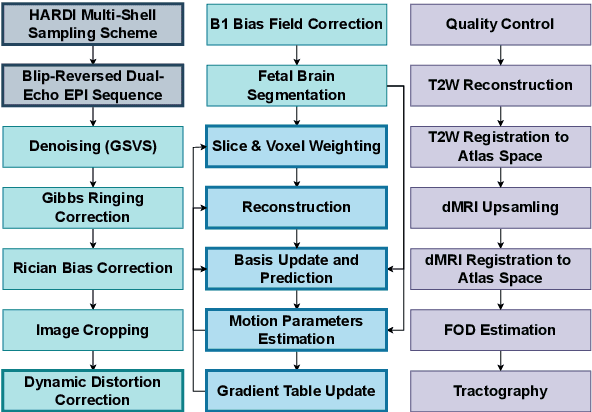 Figure 1 for HAITCH: A Framework for Distortion and Motion Correction in Fetal Multi-Shell Diffusion-Weighted MRI