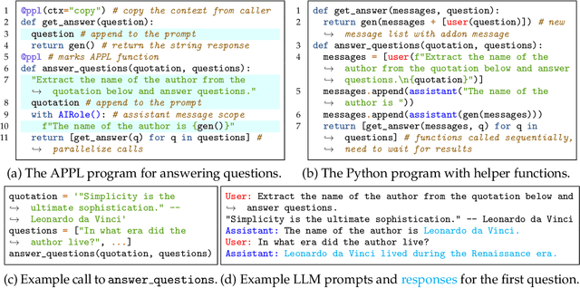 Figure 3 for APPL: A Prompt Programming Language for Harmonious Integration of Programs and Large Language Model Prompts