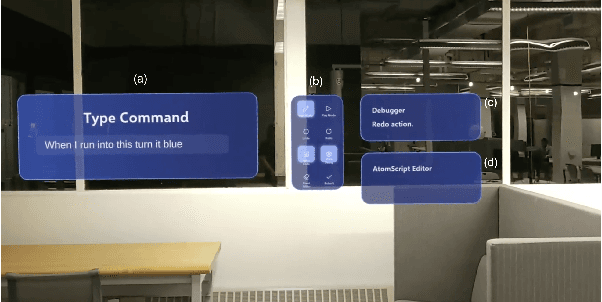 Figure 3 for AtomXR: Streamlined XR Prototyping with Natural Language and Immersive Physical Interaction