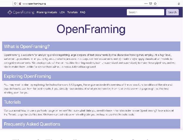 Figure 3 for OpenFraming: We brought the ML; you bring the data. Interact with your data and discover its frames