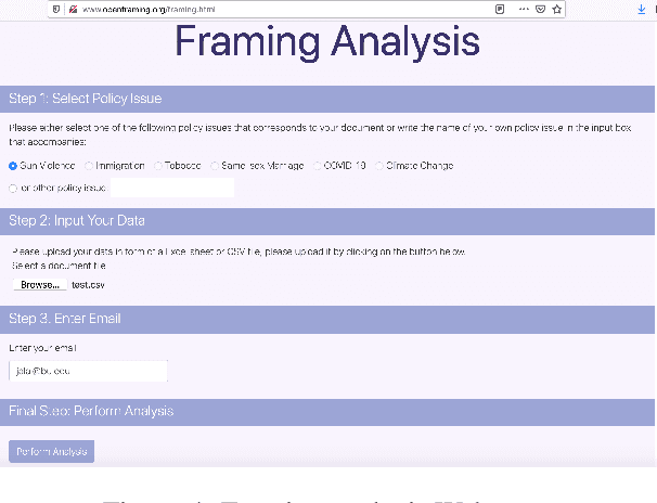 Figure 4 for OpenFraming: We brought the ML; you bring the data. Interact with your data and discover its frames