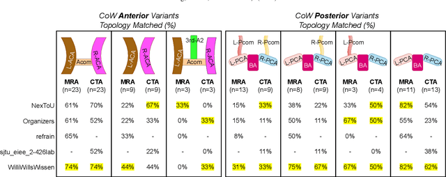 Figure 4 for Benchmarking the CoW with the TopCoW Challenge: Topology-Aware Anatomical Segmentation of the Circle of Willis for CTA and MRA