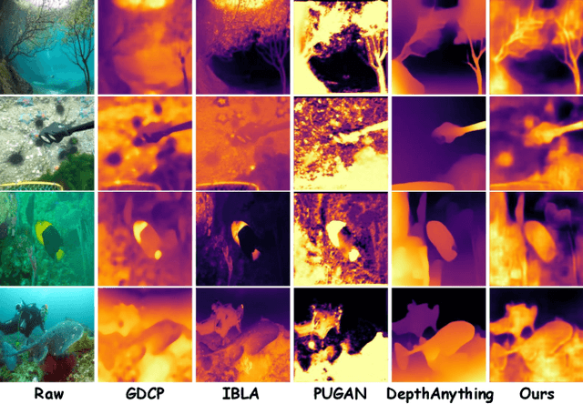 Figure 4 for A Physical Model-Guided Framework for Underwater Image Enhancement and Depth Estimation