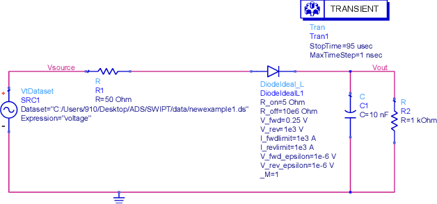 Figure 2 for Integrated SWIPT Receiver with Memory Effects: Circuit Analysis and Information Detection