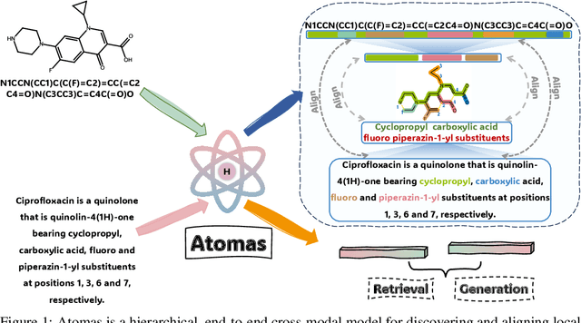 Figure 1 for Atomas: Hierarchical Alignment on Molecule-Text for Unified Molecule Understanding and Generation