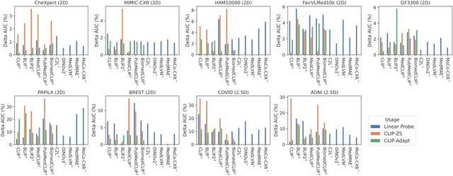 Figure 3 for FairMedFM: Fairness Benchmarking for Medical Imaging Foundation Models