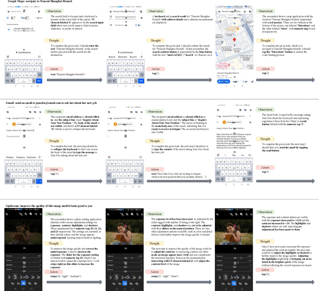 Figure 4 for AppAgent: Multimodal Agents as Smartphone Users