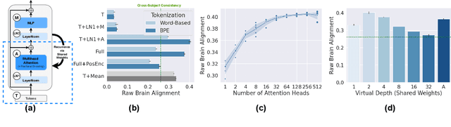 Figure 3 for Brain-Like Language Processing via a Shallow Untrained Multihead Attention Network