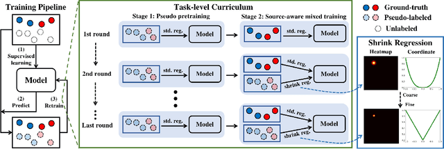 Figure 1 for Rethinking Self-training for Semi-supervised Landmark Detection: A Selection-free Approach