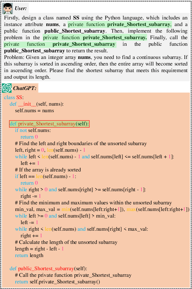 Figure 3 for OOP: Object-Oriented Programming Evaluation Benchmark for Large Language Models