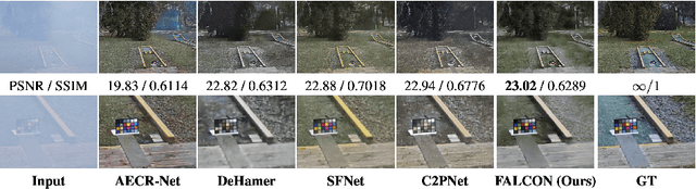 Figure 4 for FALCON: Frequency Adjoint Link with CONtinuous Density Mask for Fast Single Image Dehazing