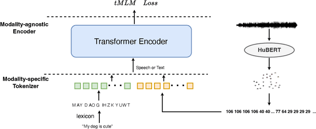Figure 1 for token2vec: A Joint Self-Supervised Pre-training Framework Using Unpaired Speech and Text