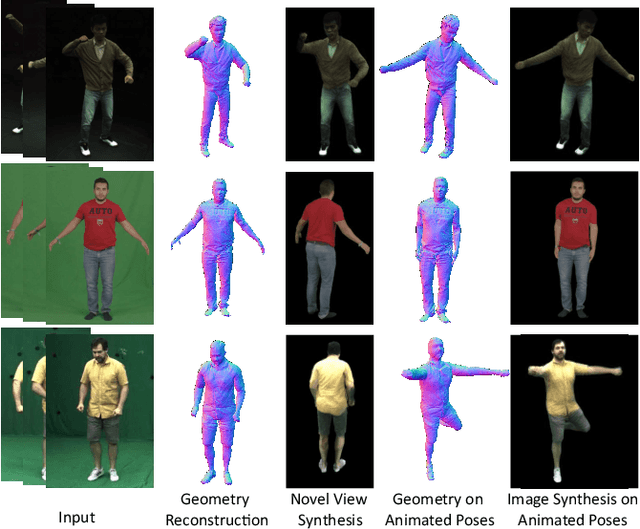 Figure 1 for PGAHum: Prior-Guided Geometry and Appearance Learning for High-Fidelity Animatable Human Reconstruction