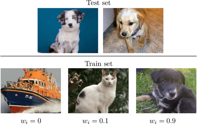 Figure 1 for A Challenge in Reweighting Data with Bilevel Optimization