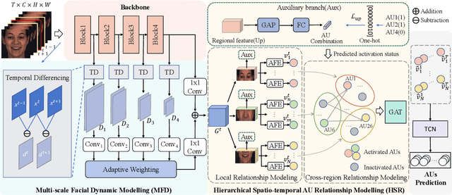 Figure 3 for Multi-scale Dynamic and Hierarchical Relationship Modeling for Facial Action Units Recognition