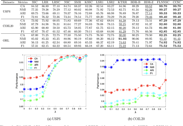 Figure 4 for Nonlinear subspace clustering by functional link neural networks