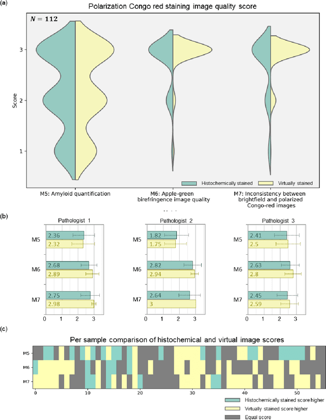 Figure 4 for Virtual birefringence imaging and histological staining of amyloid deposits in label-free tissue using autofluorescence microscopy and deep learning