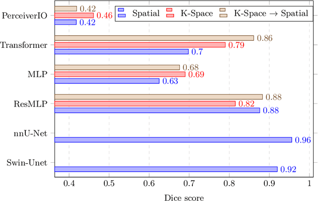 Figure 2 for Domain Influence in MRI Medical Image Segmentation: spatial versus k-space inputs