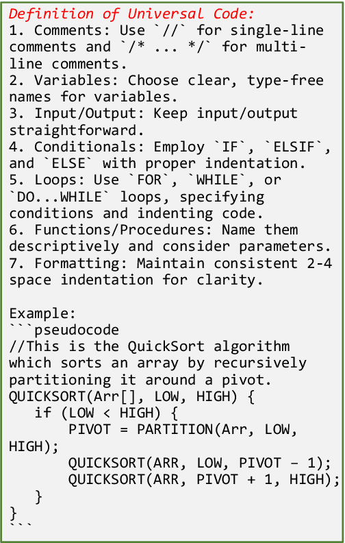 Figure 3 for UniCoder: Scaling Code Large Language Model via Universal Code