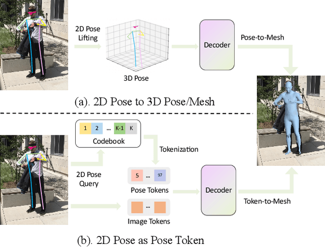 Figure 1 for PostoMETRO: Pose Token Enhanced Mesh Transformer for Robust 3D Human Mesh Recovery