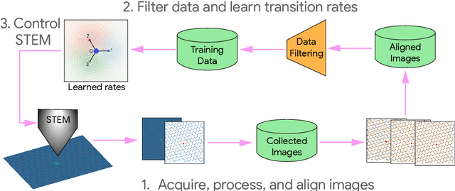 Figure 2 for Learning and Controlling Silicon Dopant Transitions in Graphene using Scanning Transmission Electron Microscopy