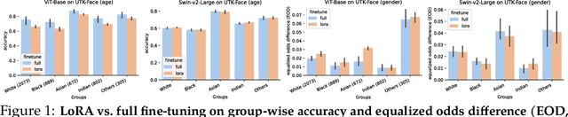 Figure 1 for On Fairness of Low-Rank Adaptation of Large Models