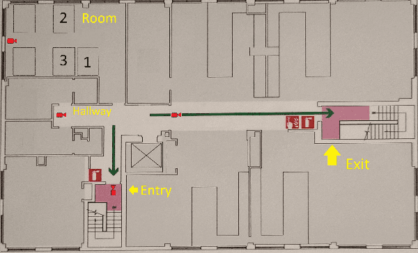 Figure 3 for Learning Evacuee Models from Robot-Guided Emergency Evacuation Experiments