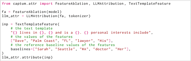 Figure 3 for Using Captum to Explain Generative Language Models