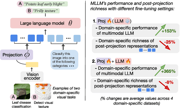 Figure 1 for Mysterious Projections: Multimodal LLMs Gain Domain-Specific Visual Capabilities Without Richer Cross-Modal Projections