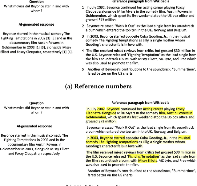 Figure 1 for Facilitating Human-LLM Collaboration through Factuality Scores and Source Attributions