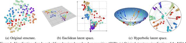 Figure 1 for Hyperbolic Geometric Latent Diffusion Model for Graph Generation