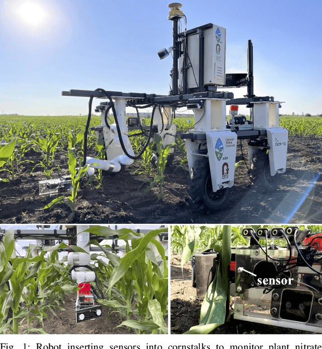 Figure 1 for Towards Autonomous Crop Monitoring: Inserting Sensors in Cluttered Environments