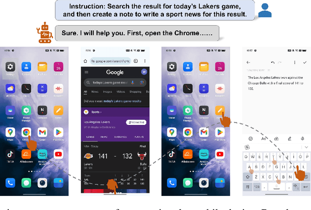 Figure 1 for Mobile-Agent: Autonomous Multi-Modal Mobile Device Agent with Visual Perception