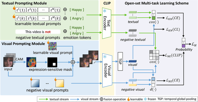 Figure 3 for Open-Set Video-based Facial Expression Recognition with Human Expression-sensitive Prompting