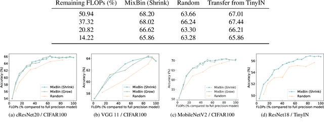 Figure 4 for MixBin: Towards Budgeted Binarization