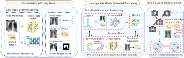 Figure 1 for Mitigating Heterogeneity in Federated Multimodal Learning with Biomedical Vision-Language Pre-training