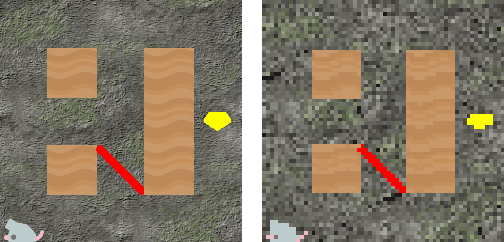 Figure 1 for Colour versus Shape Goal Misgeneralization in Reinforcement Learning: A Case Study